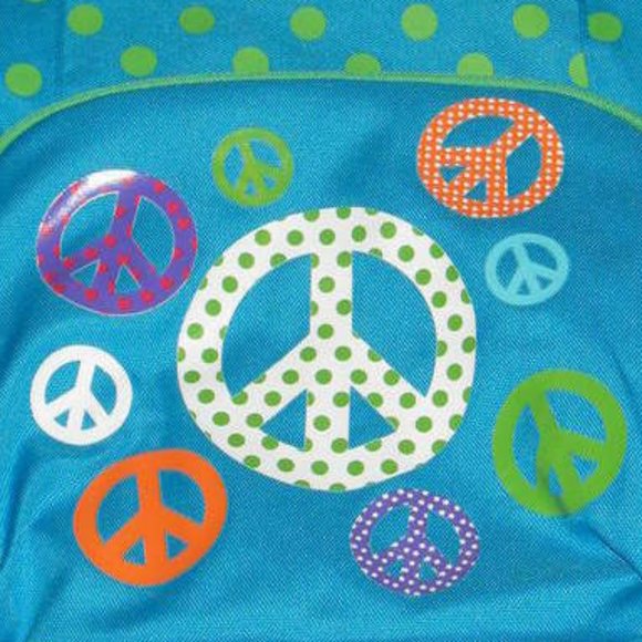 Backpack Lime Green and Turquoise New - Picture 2 of 2